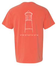 Load image into Gallery viewer, Garment-Dyed Western Springs Tower Classic Short Sleeve Tee