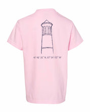 Load image into Gallery viewer, Garment-Dyed Western Springs Tower Classic Short Sleeve Tee
