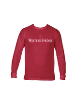 Load image into Gallery viewer, Garment Dyed Western Springs Christmas Tower Long Sleeve Limited Edition Tee
