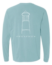 Load image into Gallery viewer, Garment-Dyed Western Springs Tower Classic Long-Sleeve Tee
