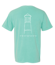 Load image into Gallery viewer, Garment-Dyed Western Springs Tower Classic Short Sleeve Tee
