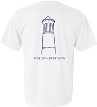 Load image into Gallery viewer, Garment-Dyed Western Springs Tower Classic Short Sleeve Tee
